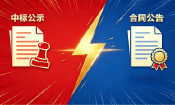 “中标公示”与“合同公告”同日发布，真的违法吗？